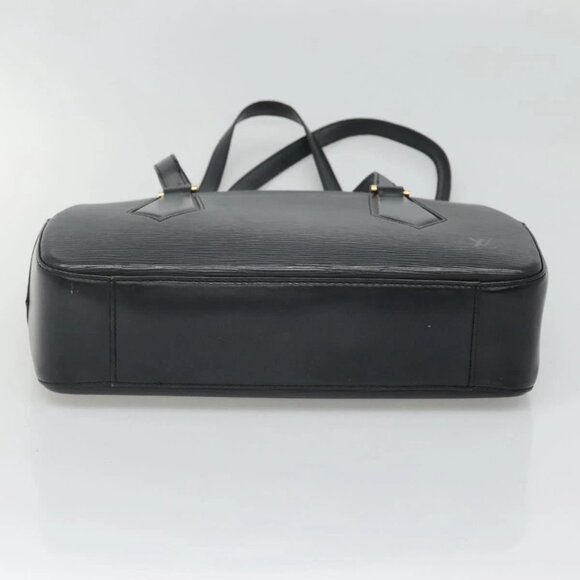 LOUIS VUITTON Epi Voltaire Shoulder Bag Black M52432 LV Auth ki5814 - Picture 6 of 16